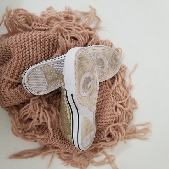 guess glitter sneakers